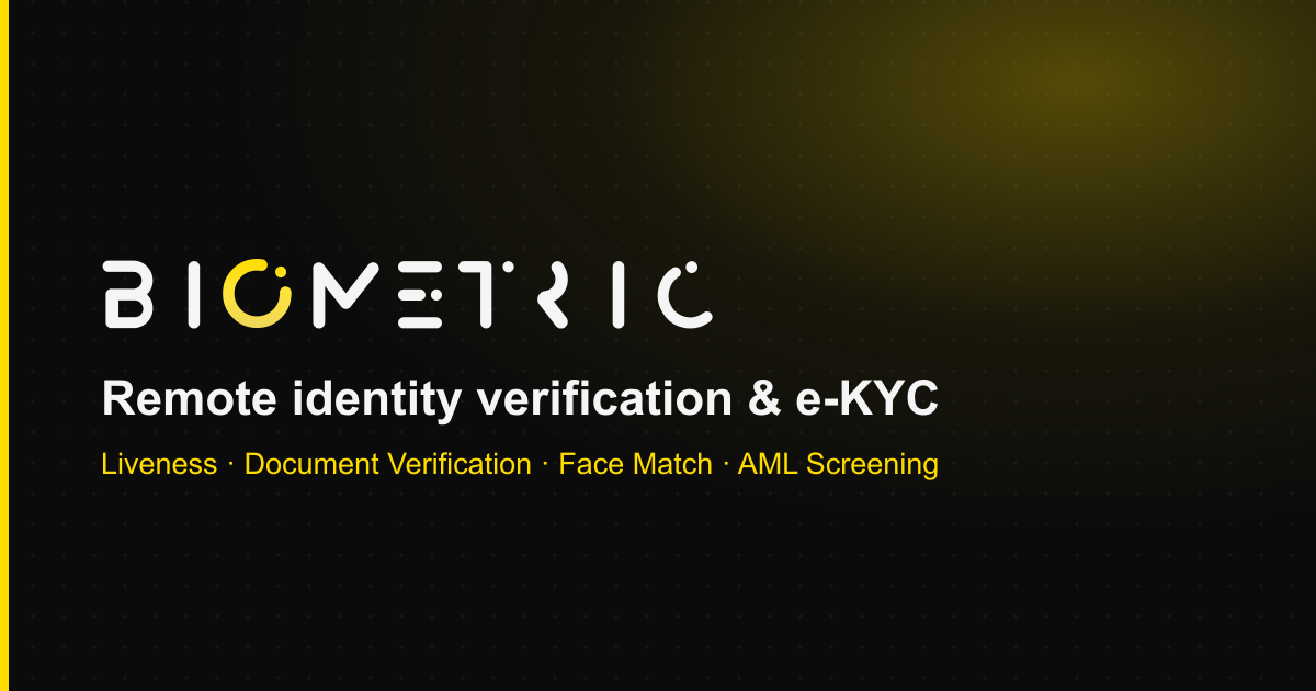 Biometric.vision photo